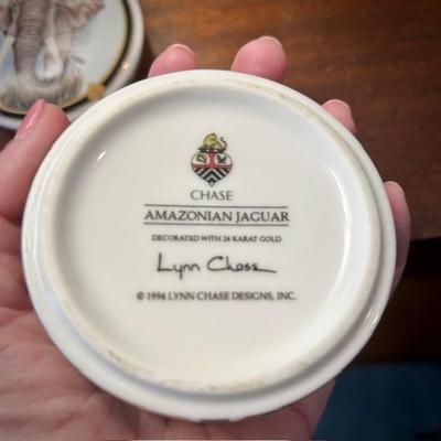 Vintage Lynn Chase porcelain trinket box