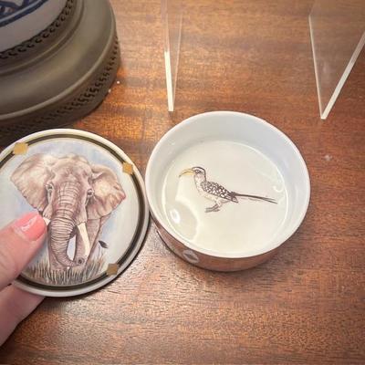 Vintage Lynn Chase porcelain trinket box
