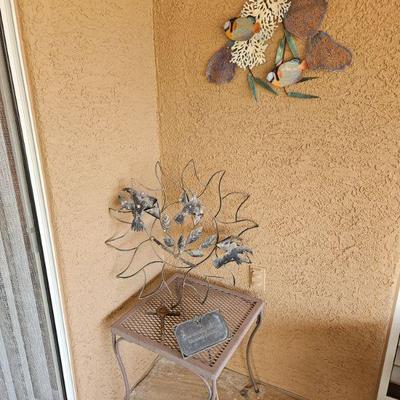 Metal table Artwork
