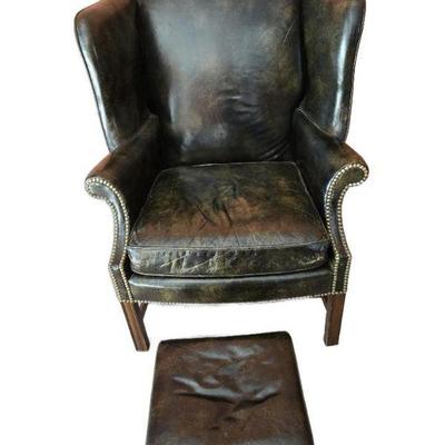 wing back chair 