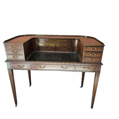 half moon desk 