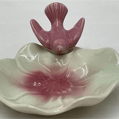 Lot 052  
Vintage - ROSEVILLE COPLEY Trinket Dish