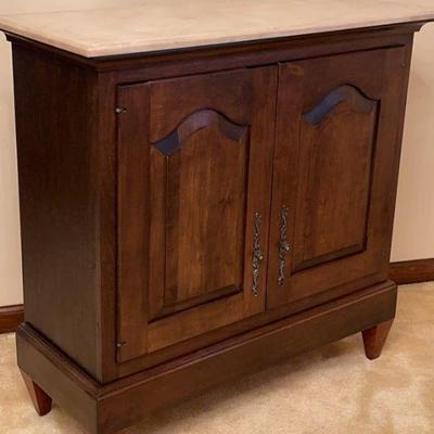 Marble Top Sideboard
