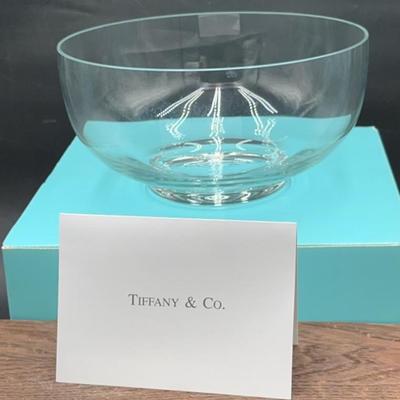 Tiffany & Co. classic Georgetown bowl with signature on bottom and in original box