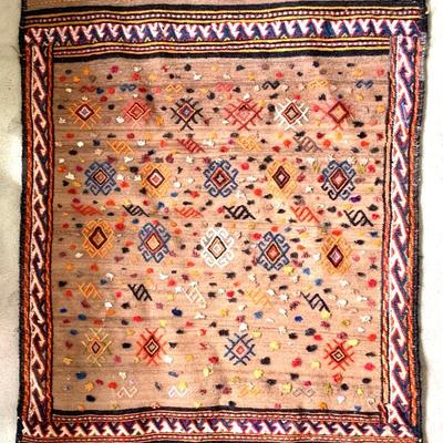 Turkish rug 38 x 46”
