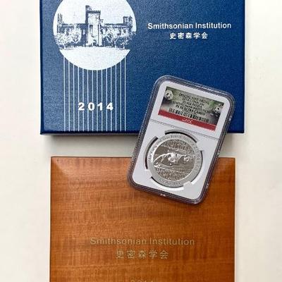 2014 Smithsonian Panda 1-OZ Silver Proof
