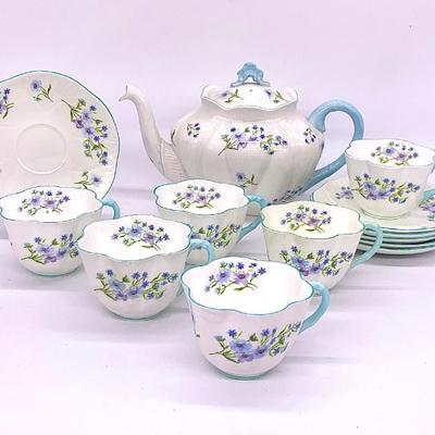 Shelley tea set for 6