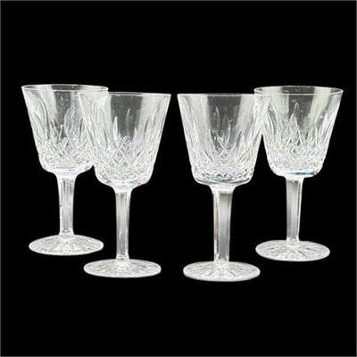 Lot 074   
Waterford Lismore White Wine Glasses (4ct)