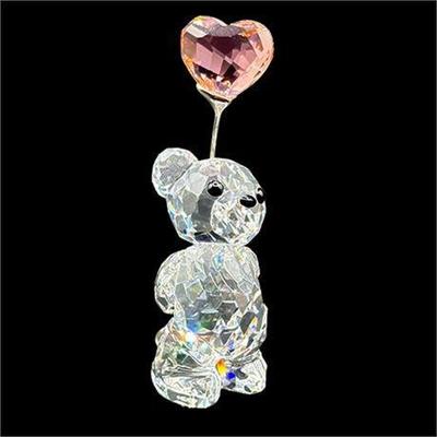 Lot 084   
Swarovski Crystal Kris Bears: I Love You Figurine