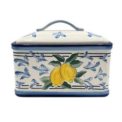 Lot 072   
Inspirado Stonelite Covered Ceramic Bread Box