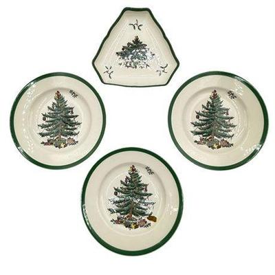 Lot 008   
Spode “Christmas Tree” Party Plates