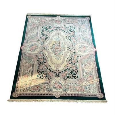 Lot 002  
Oriental Wool Large Area Rug