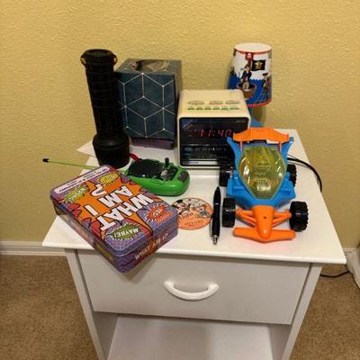 White nightstand 