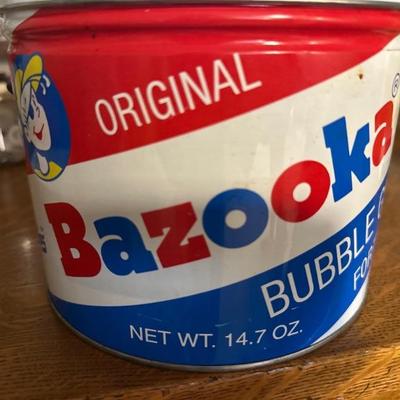 Vote brave Bazooka Bubble tin