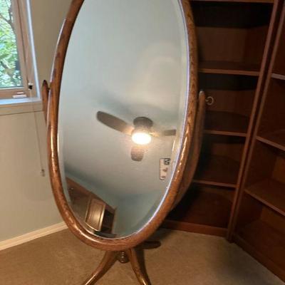 Vintage floor mirror