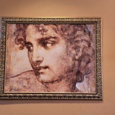Sconces and Artwork