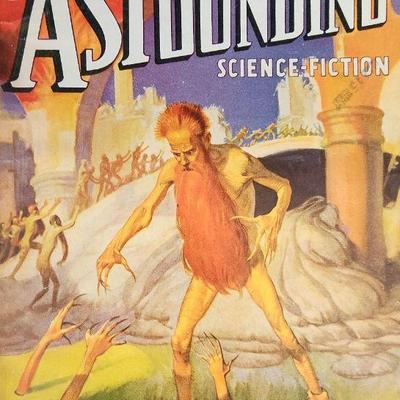 BAP075 - Vintage Sci-Fi Pulp Fiction Astounding Science Fiction 