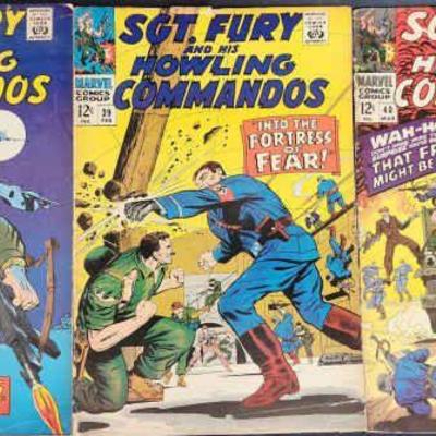 BAP065 - Marvel Comics Group Vintage SGT. Fury and his Howling Commandos (3)