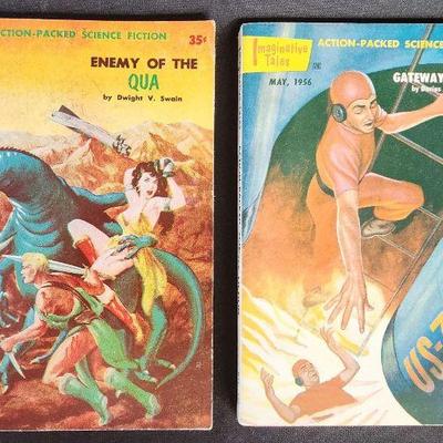 BAP092 - Vintage Greenleaf Publishing Co. 'Imaginative Tales' Pulp Fiction (2)