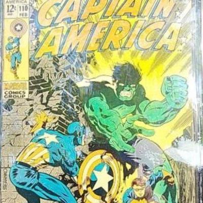 BAP010 - Marvel Comics Group Captain America #110