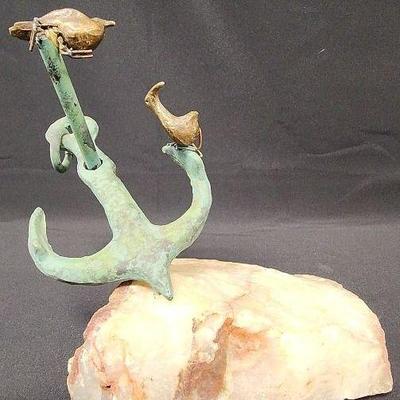 BAP001 - Anchor on Quartz Artwork