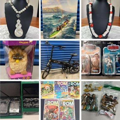 BEAUTIFUL ART IN PARADISE CTBids Online Auction • Bidding Ends 01/30/25 • Pickup 02/01/25
This auction features much more than beautiful...