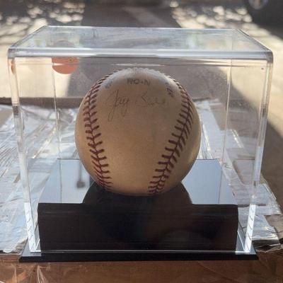 BAP108 JAY BELL Autographed Official Major League Baseball 