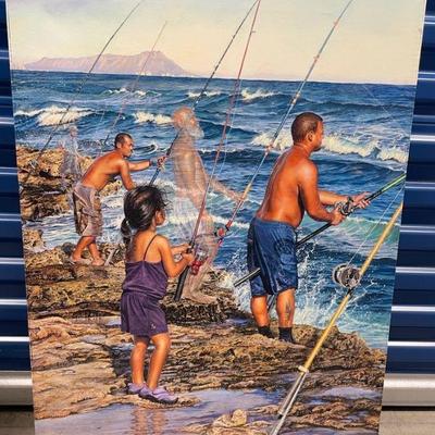 BAP407 - Limited Edition Giclee Print By Shari Leohone Magno- Certified 