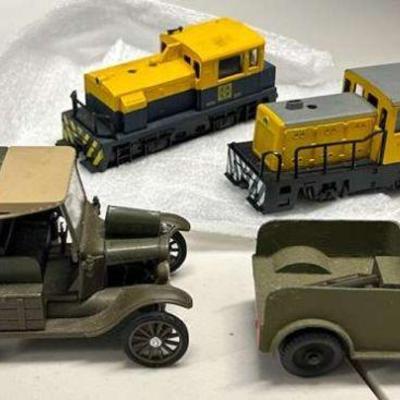 BAP087- Vintage Trains And Cars