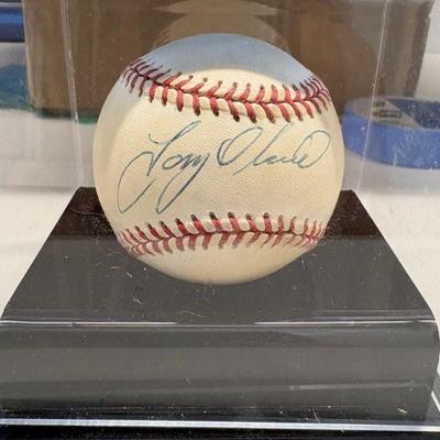 BAP120 Tony Oliva Signed Rawlings Official MLB Baseball 