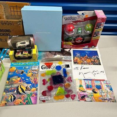 BAP099- Pokemon Belt, NASCAR, Pictures And More 