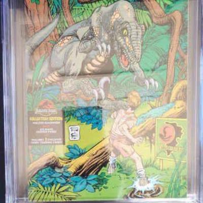 BAP068 - TOPPS Comics Jurassic Park #1 CGC 9.2