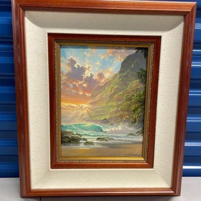 BAP412 - Giclee Print On Canvas By Roy Tabora- “New Beginning “