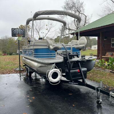 Stored and winterized during off-season.