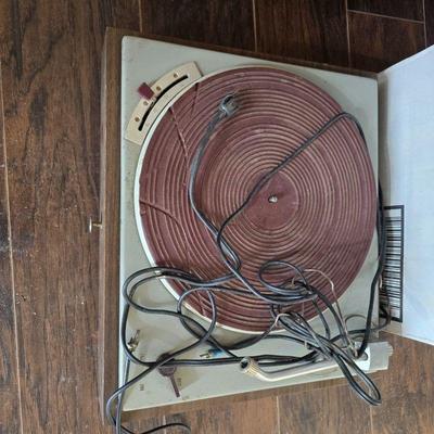 Vintage turntable