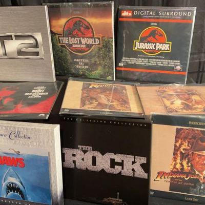 Laser Discs Movies The Terminator, Jurassic Park, Jaws And More