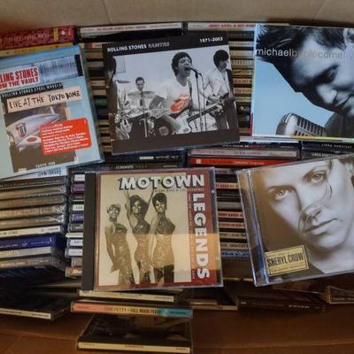 Eclectic CD Collection Var Genres-Rolling Stones, Michael Bublé, Diana Ross &The Supremes,Vince Gill