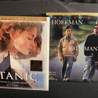 Laser Discs Movies Mission Impossible, Titanic, Rain Man And Many More