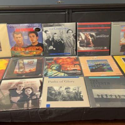 19 Vintage Laser Disc Movies: Hero, Documentary, War Movies
