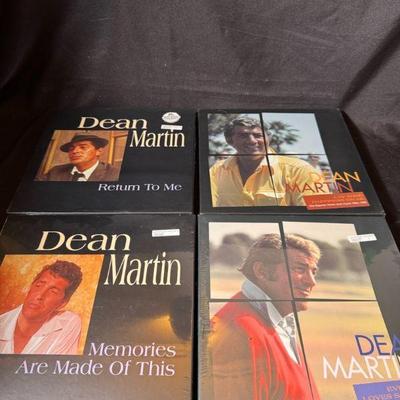 Four Dean Martin Cd/ Lp Size Book Collection