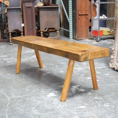 Rustic Wood Bench
