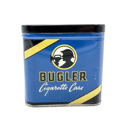 Vintage Bugler Cigarette Case Tin