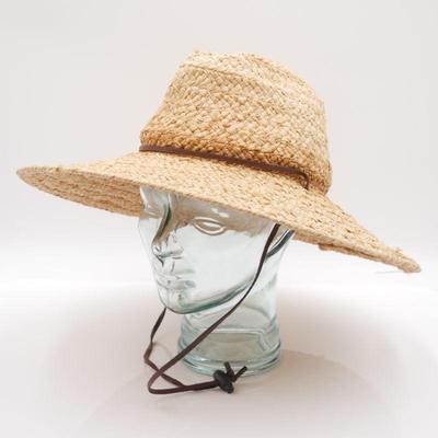 Genuine Raffia Dorfman Pacific Woven Straw Hat