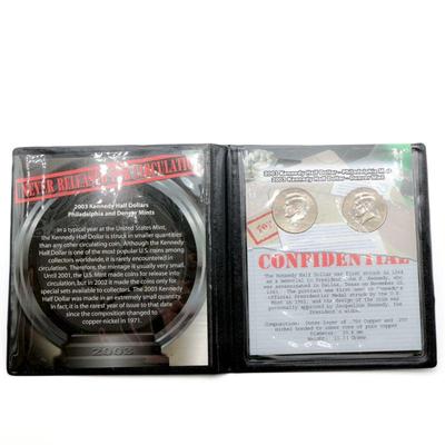 2003 Kennedy Half Dollars Philadelphia & Denver Mints