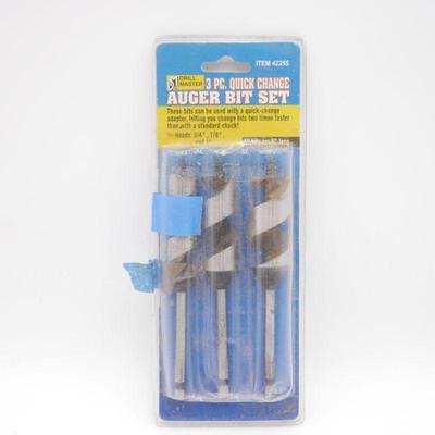 DrillMaster 3 Pc Auger Bit Set