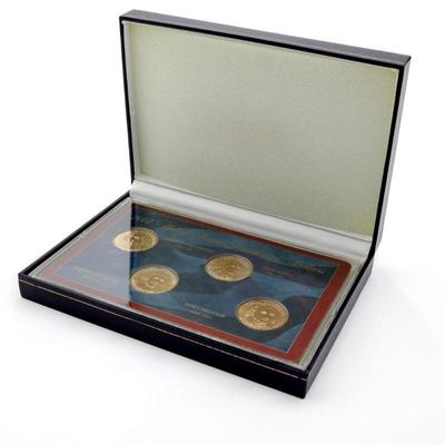 The United States Commemorative Gallery 2007 U.S. Presidential Dollars 4pc Set