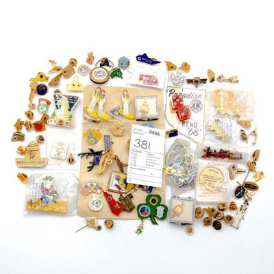 Large Lot of Vintage Lyons Club Memorabillia