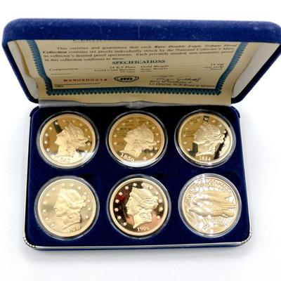 National Collector's Mint Rare Double Eagle Tribute Proof Collection
