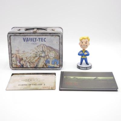 Fallout 3 Collector's Edition Lunchbox w/Bobblehead, DVD & Art Book
