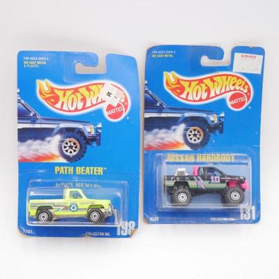 Pair of Vintage 1991 Mattel Hot Wheel Trucks - Unopened